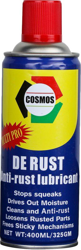Cosmos Paints De-Rust Anti-Rust Lubricant Rust Removal Aerosol Spray  (400 ml)