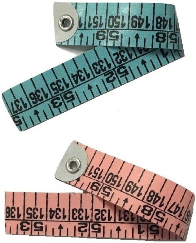 M MOD CON Pack Of 2 Durable Quality Tailor Measurement Tape  (1.5 Imperial)
