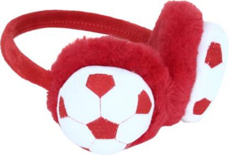 CATALOON PINK Soft Football Design Ear Muff  (Pack of 1)