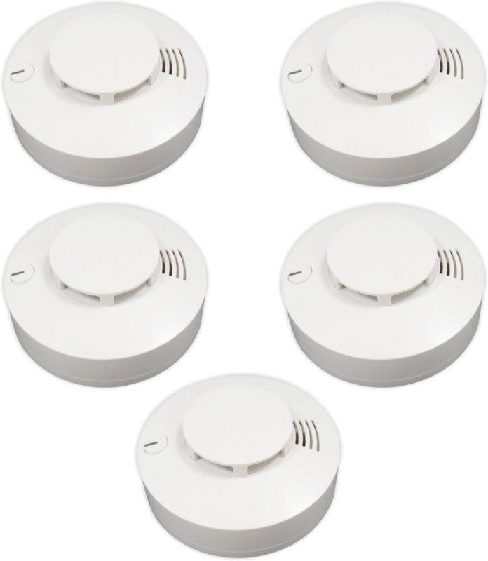 Impact by Honeywell 5 Battery Operated Smoke Detector Combo Pack Smoke and Fire Alarm  (Wall Mounted, Ceiling Mounted)