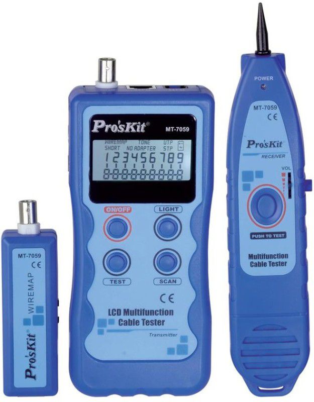Proskit MT-7059 LCD Multifunction Cable Tester| Digital Voltage Tester