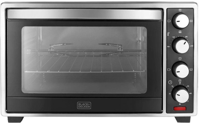 Black & Decker 48-Litre BXTO4801IN Oven Toaster Grill (OTG)  (Grey)