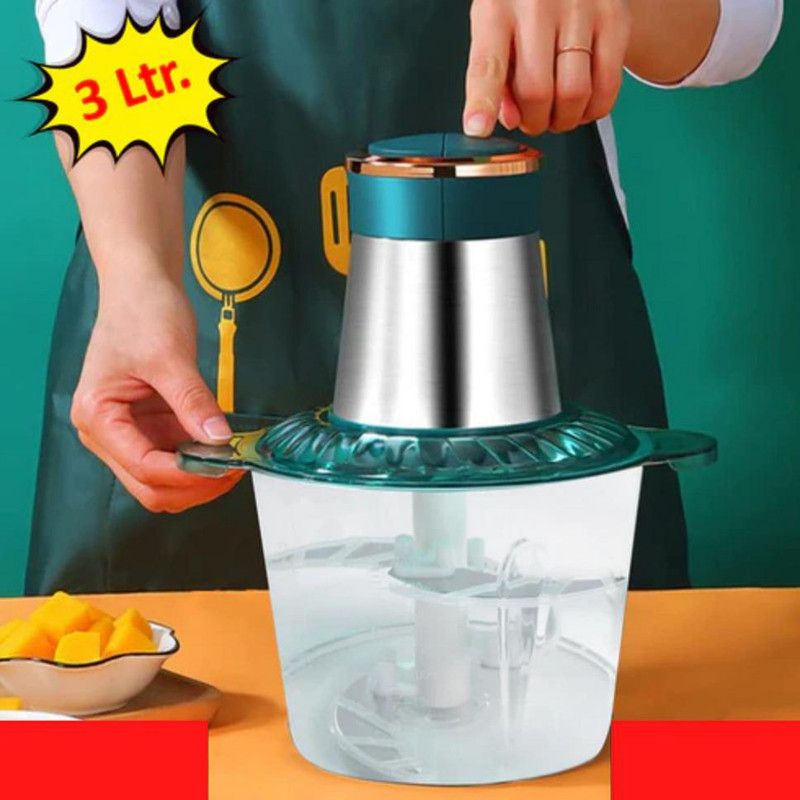 DRUMSTONE Stainless Steel Electric Meat Grinders With Bowl Chopping Meat &Vegetable Electric Meat Grinder