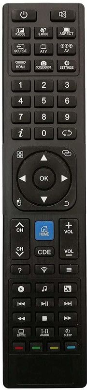 Cezo LCD LED Smart TV Remote Control Cloud Walker Remote Controller  (Black)