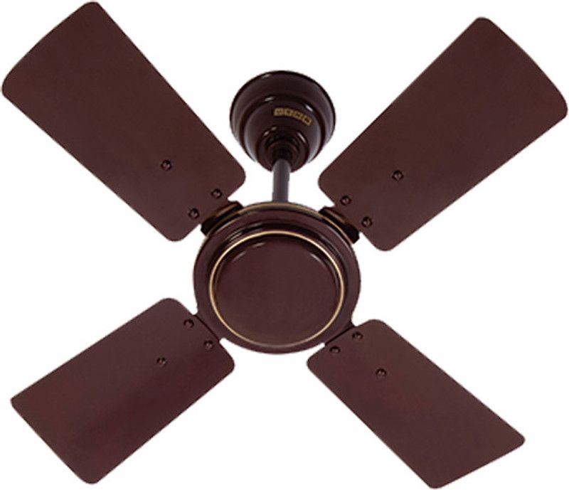 USHA Swift 600 mm Anti Dust 4 Blade Ceiling Fan  (Brown, Pack of 1)