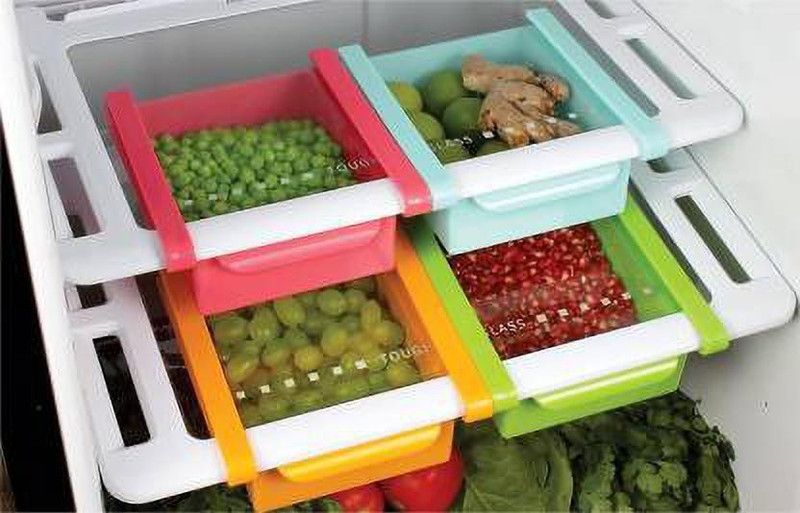 REVEXO HFS_04 _ 04 Pcs Door Self Fridge Door Shelf