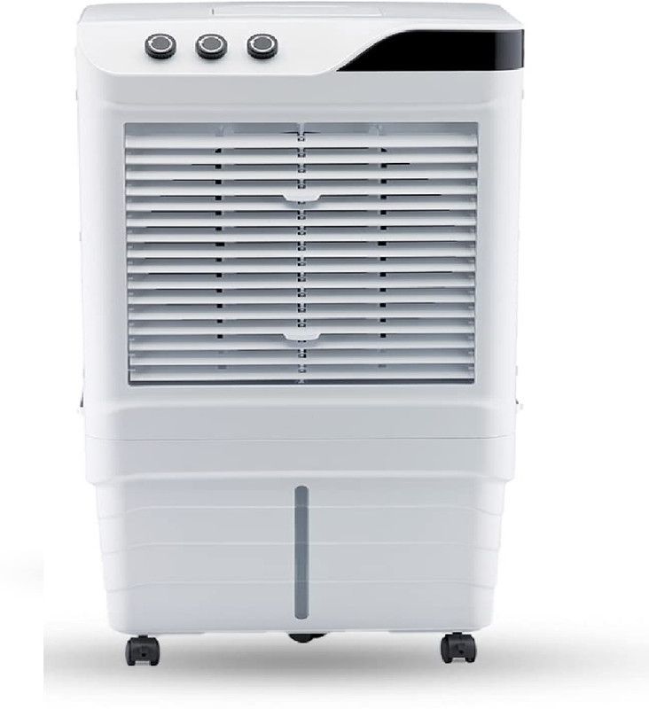 Palakelectronic 65 L Desert Air Cooler  (White, New 65L Desert Air Cooler with Antibacterial Honeycomb Pads Turbo Fan Technology)