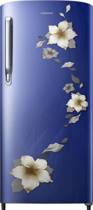 SAMSUNG 192 L Direct Cool Single Door 2 Star Refrigerator  (Star Flower Blue, RR19T271BU2/NL)