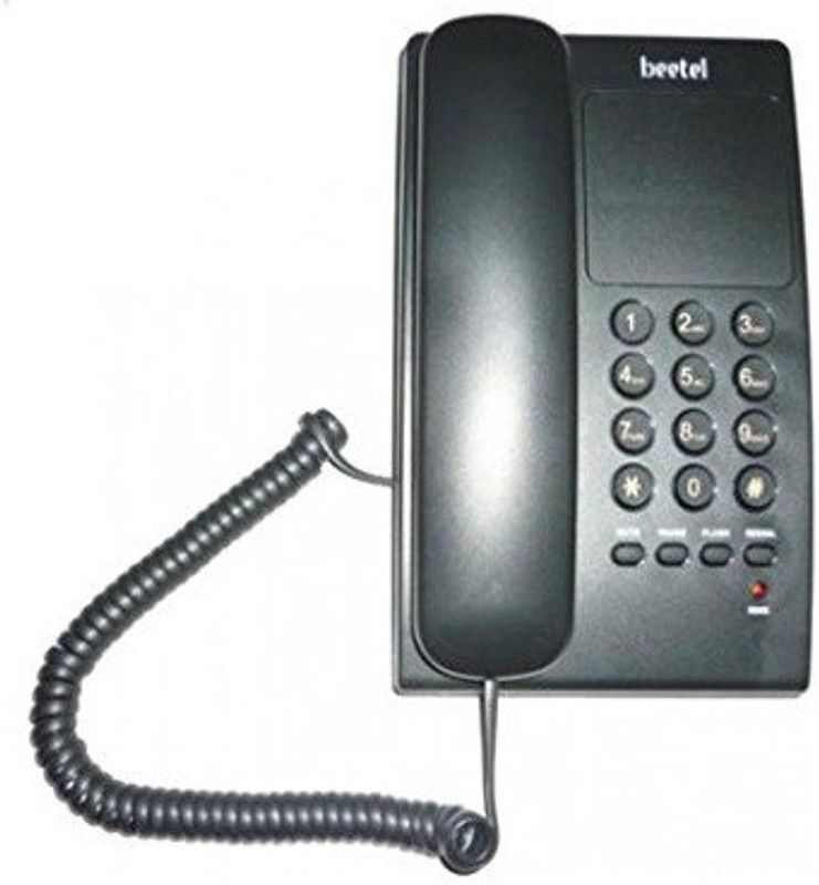 Beetel BT-B17 Corded Landline Phone  (Black)