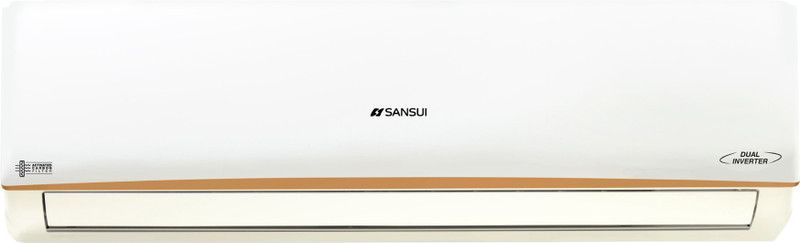 Sansui Activated Carbon Filter 2 Ton 3 Star Split Dual Inverter Smart AC with Wi-fi Connect - White  (SAC203SIASMART, Copper Condenser)