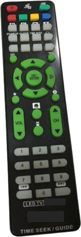 Nij 99-LCD LED TV Remote Control MICROMAX TV Remote Controller  (Black)