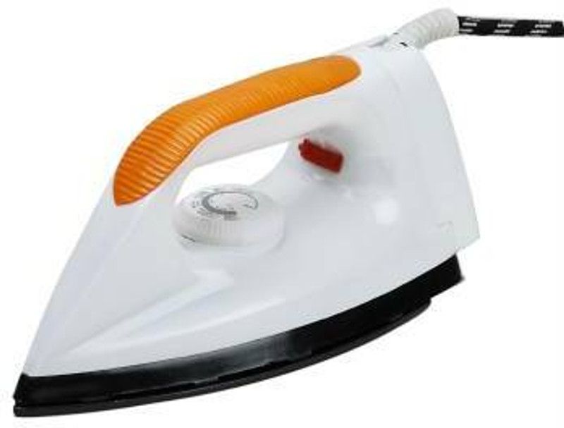 chartbusters DOUBLE COATED NON-STICK LONG LIFE Non-stick Compact Superior Quality light weight - 750 W Dry Iron (BLUE - WHITE) PD-111 750 W Dry Iron  (WHITE, YELLOW)