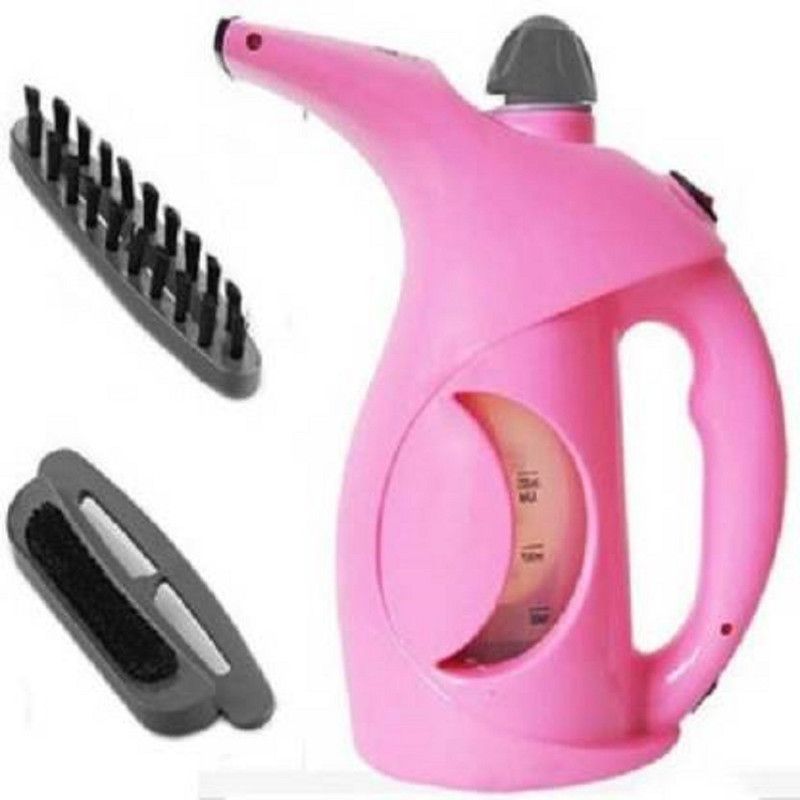 maruti trading Hand-held Fabric Streamer Iron For Clothes Travel Fabric Steamer 220 W Garment Steamer  (Pink)