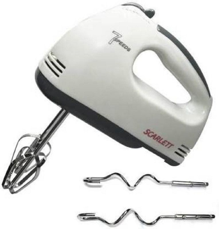 EVA Scarlett DR-001 Hand Blender, Electric Whisk (White) 120 W Hand Blender  (White)