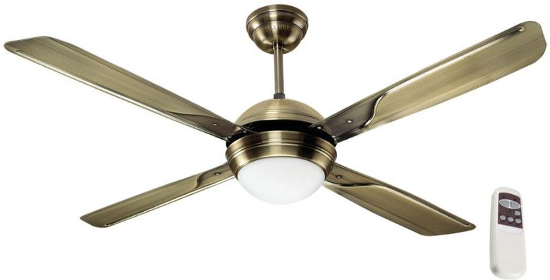 HAVELLS Avion U/L 4 Blade Ceiling Fan  (Antique Brass, Pack of 1)