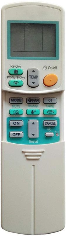 Ehop Compatible with Generic AC Remote Daikin Remote Controller  (Solid)