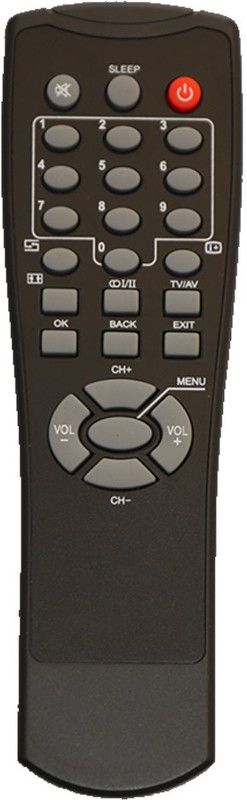 AS TECHNOLOGIES 90384 LCD/LED TV Remote Compatible for Toshiba LCD/LED TV Remote Controller  (Black)