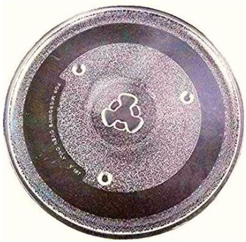 MYRA 10.5 Inch Microwave Oven Replacement Turntable Plate Fiber Glass Competible With Model No: Godrej GMC 30E 09 SLHM Coupler Fiber Glass Microwave Turntable Plate