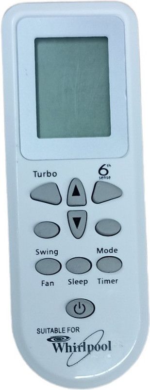 RE 46 Whirlpool Remote Controller  (White)