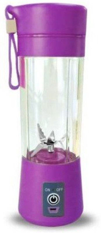 Bluebells India USB mini rechargable juicer BBI0011 450 Juicer Mixer Grinder (1 Jar, Purple)