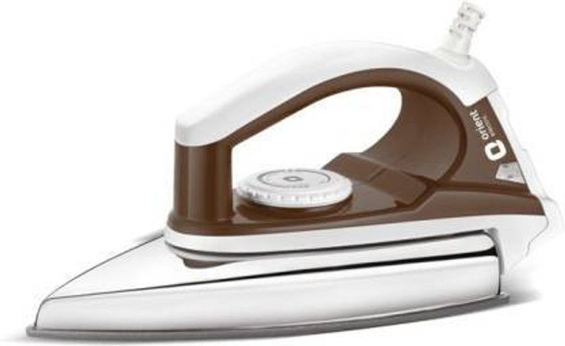 ORIENT by ORIENT Enduro 750 W 750 W Dry Iron  (Brown And whit, Broun And White)