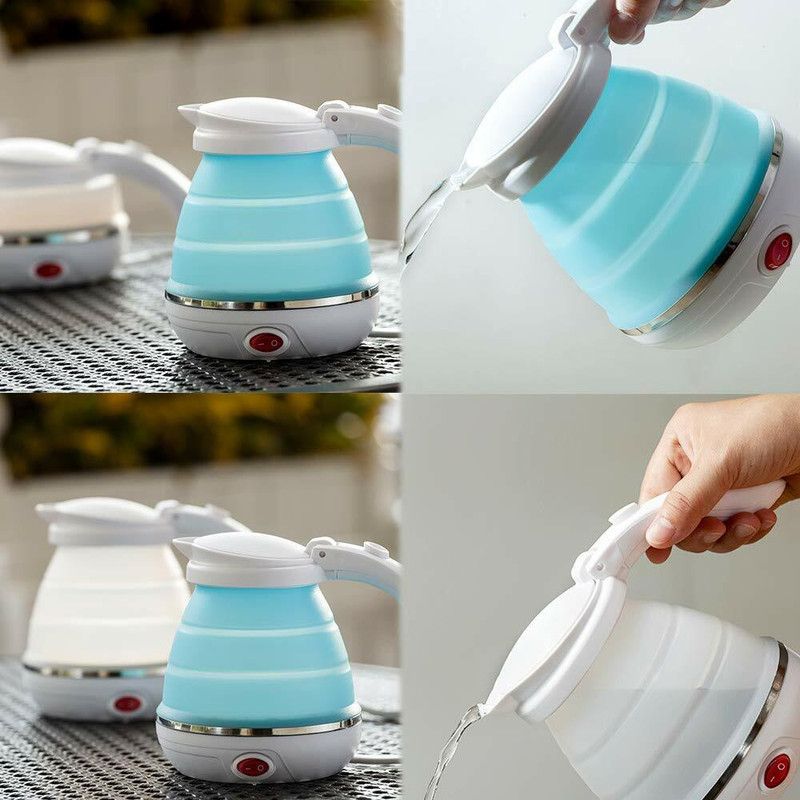 Rudra Enterprise SILICONE KETTLE 03 Electric Kettle  (1 L, Multicolor)