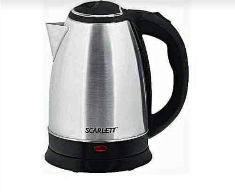 DN BROTHERS Electric Kettle 2 LTR Automatic Multipurpose Large Size Beverage Maker  (2 L, Silver , Black)