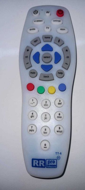 PMRK BEST IN BEST TATA TATA Sky (White )Compatible Best Quality Remote With Full Working Remote Controller  (White)