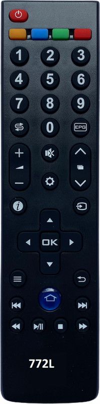 AS TECHNOLOGIES 772L LCD/LED TV LE TV LCD/LED TV Remote Controller  (Black)