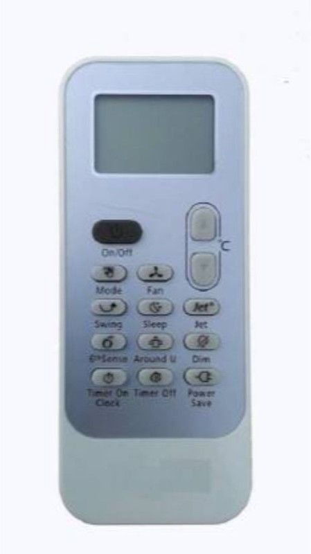 Topmarque VC 176 Split/Window Air Conditioner Remote (Please Match The Image with Your Old Remote) WHIRLPOOL Remote Controller  (White)