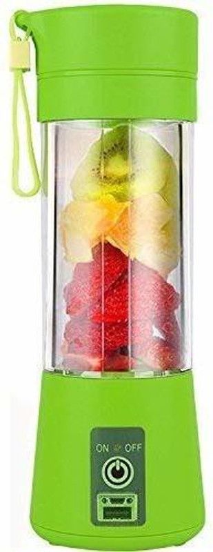 Welkart Multi-function USB Electric Shaker KT-44 220 Juicer (1 Jar, Green)