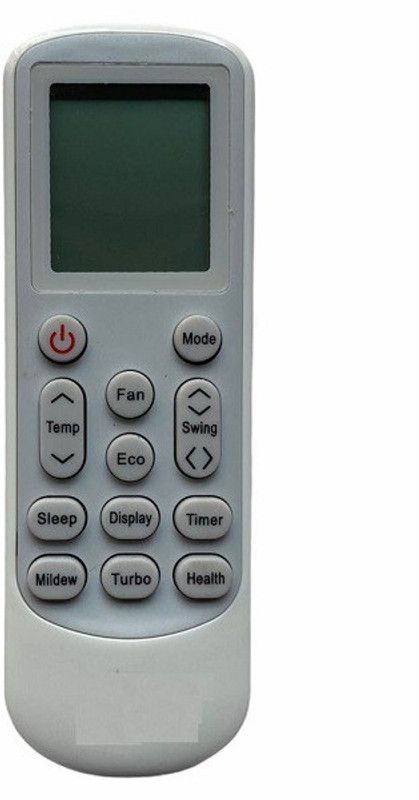 RM 185 Old Remote Must be Exactly Same GODREJ AC Remote Controller  (White)