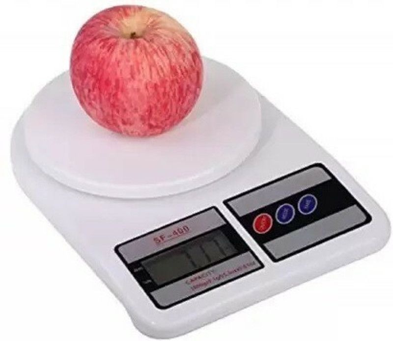 SONALEX 10 Kg Digital Kitchen Weight Kata Scale electronic machine Weighing Scale  (White)