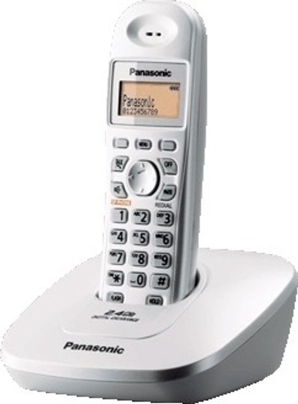 Panasonic KXTG-3615BX Cordless Landline Phone  (Silver)
