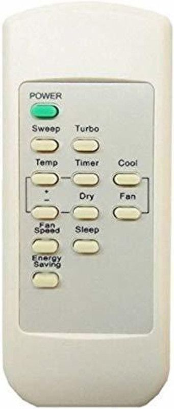 mumax Compatible Remote to AC (Match image with your old remote) Carrier Remote Controller  (White)