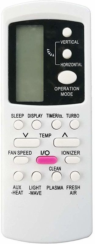 ZEDDY Hot and Cold Split AC remote Voltas Remote Controller  (White)
