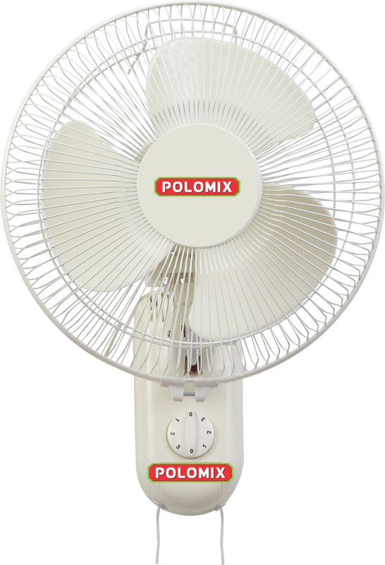 polomix NA 300 mm 3 Blade Wall Fan  (cream, Pack of 1)