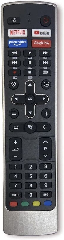 miracles in hand Remote Control compitable with LED tv VU Remote Controller  (Black)