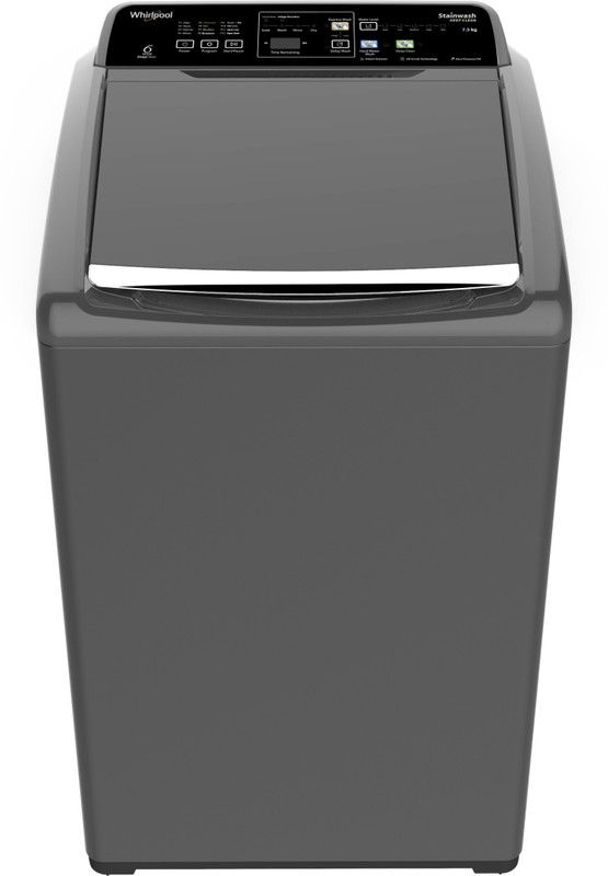 Whirlpool 7.5 kg Fully Automatic Top Load Washing Machine Grey  (Stainwash Deep Clean (N) 7.5 Grey 10 YMW)