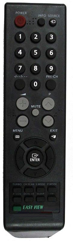 Kishore Traders COMPATIBLE REMOTE CONTROL FOR CRT / LCD / LED / TV AA59-00403E SAMSUNG EASY VIEW Remote Controller  (Black)