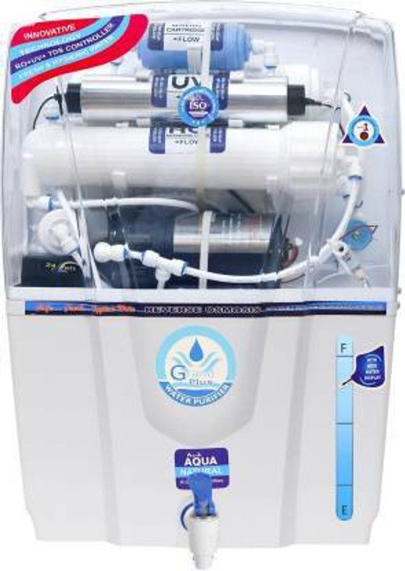 Grand plus AQUAQ OMEGA O D 12 L RO + UV + UF + TDS Water Purifier  (Multicolor)