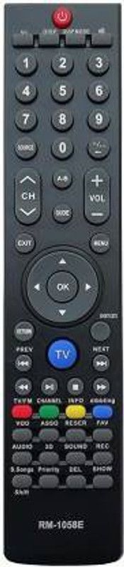 Nij Compatible for RM-1058E Universal LCD LED TV 3D Function Remote Control SKYWORTH Remote Controller  (Black)