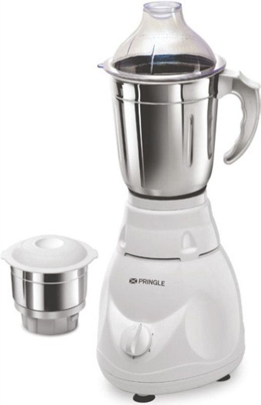 PRINGLE Zest PMIX 550 Mixer Grinder (2 Jars, White)