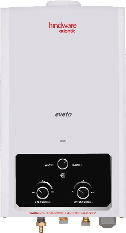 Hindware Atlantic 6 L Gas Water Geyser (Amelio, White)