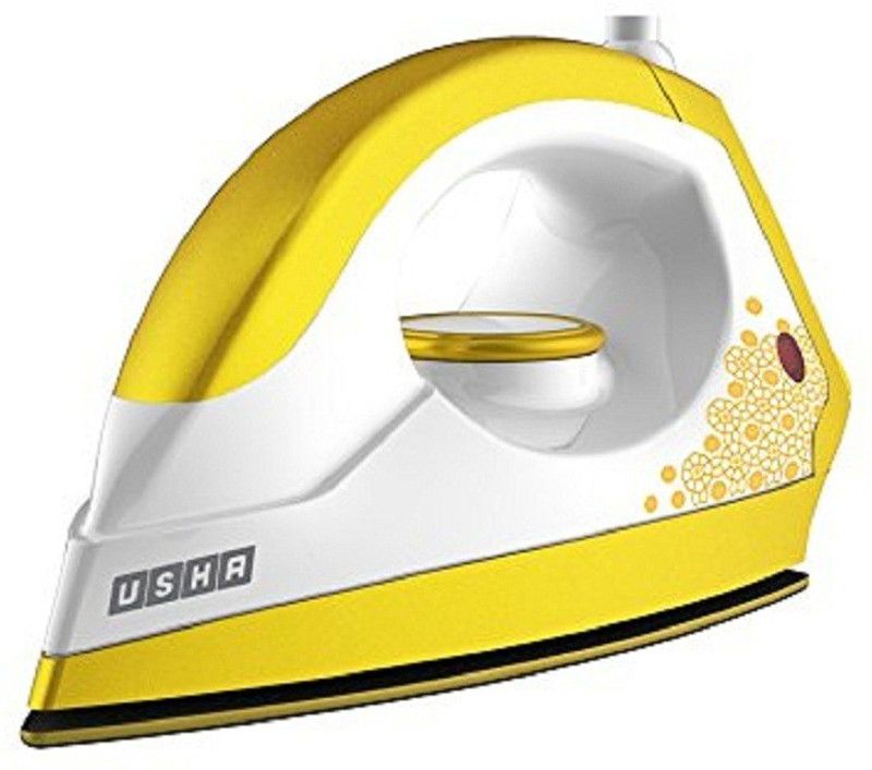 USHA EI 3302 Gold Sulphur Yellow Dry Iron 1000 W Dry Iron  (Yellow)