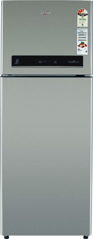 Whirlpool 340 L Frost Free Double Door 3 Star Refrigerator  (Magnum Steel, IF INV 355 ELT MAGNUM STEEL (3S))