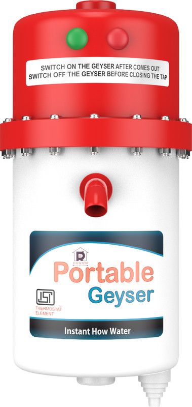 Campfire 1 L Instant Water Geyser (DSC-2023, Multicolor)