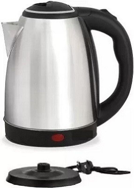 SERCUI Portable- Multi Cooker Electric Kettle (2 L, BLACK & SILVER) Electric Kettle  (2 L, Multicolor)