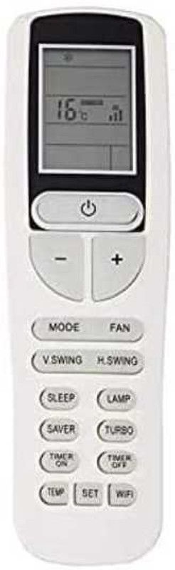 SGUV Air Conditioner Remote Compatible for Voltas Smart Split (AC-133B) VOLTAS AC Remote Controller  (Black)