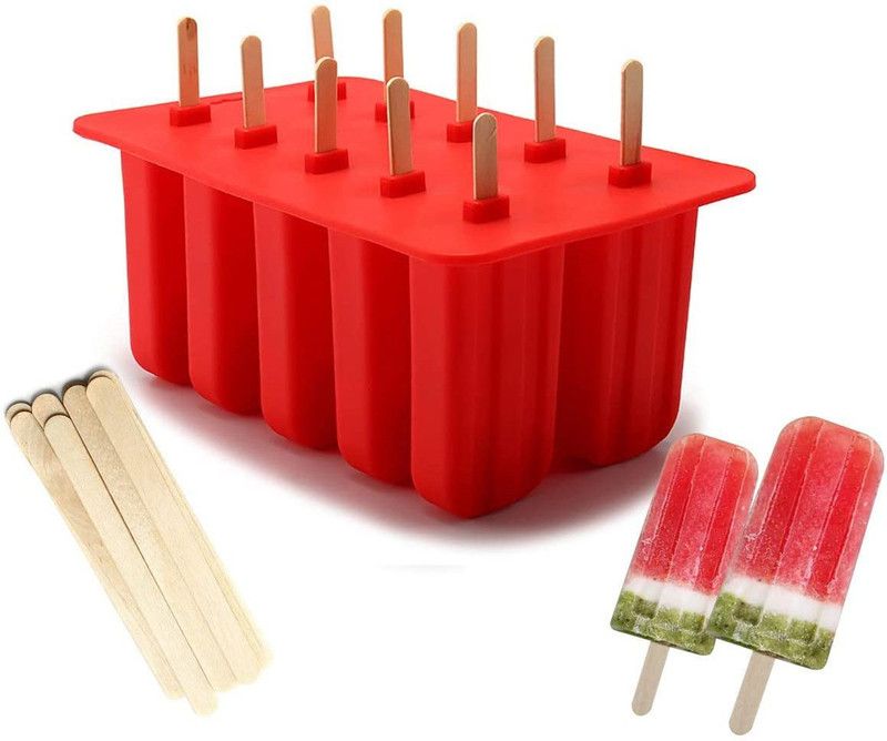 24x7eMall 2 L Manual Ice Cream Maker  (Red)